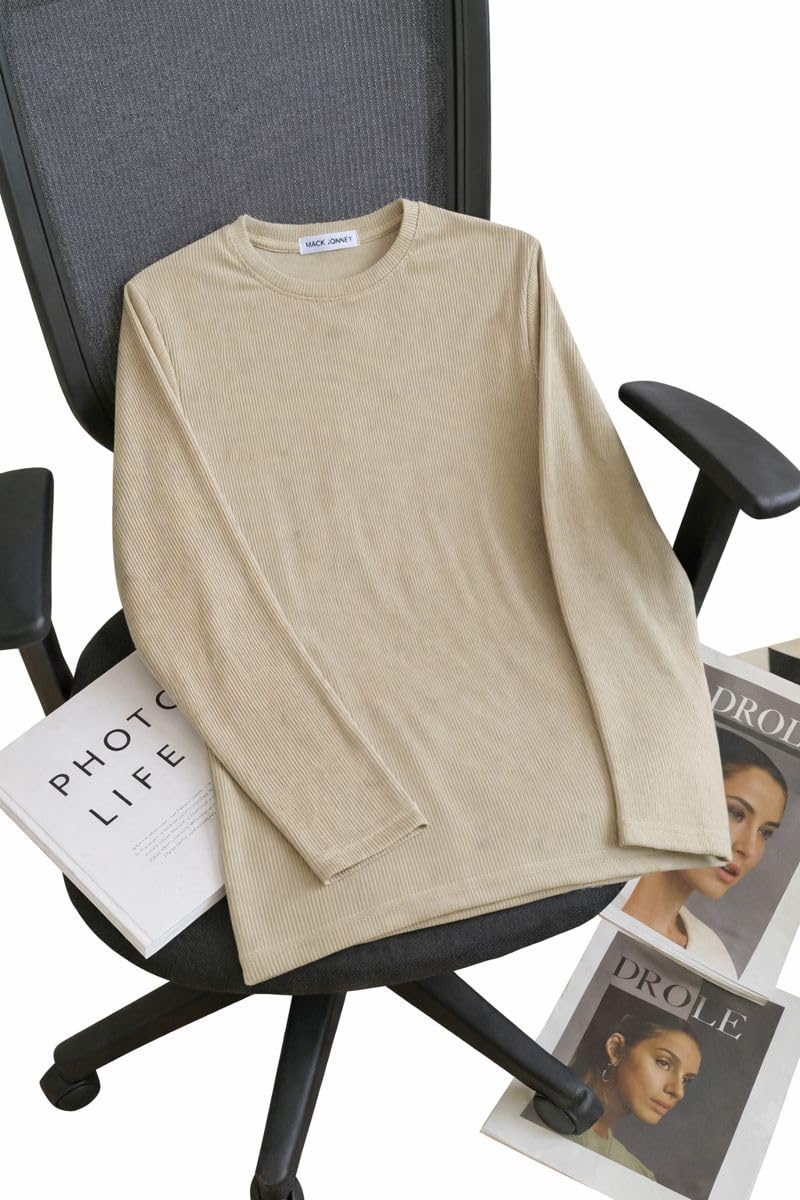 Men’s Striped Ribbed Black Full Sleeve T-Shirt | Premium Soft Stretch Fabric | Casual Wear Round Neck Tee-M6420-picture-40