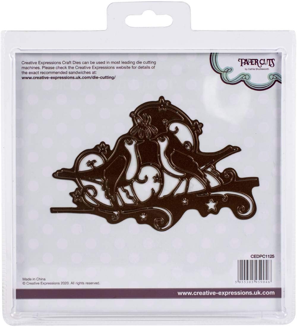 Creative Expressions Metal Paper Cuts Edger - Under The Mistletoe - Craft Die, Cedpc1125