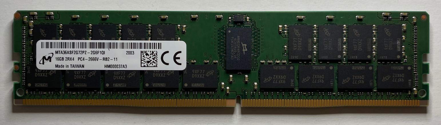 Micron MTA36ASF2G72PZ-2G6F1QI PC4-2666V DDR4-2666 16GB ECC REG