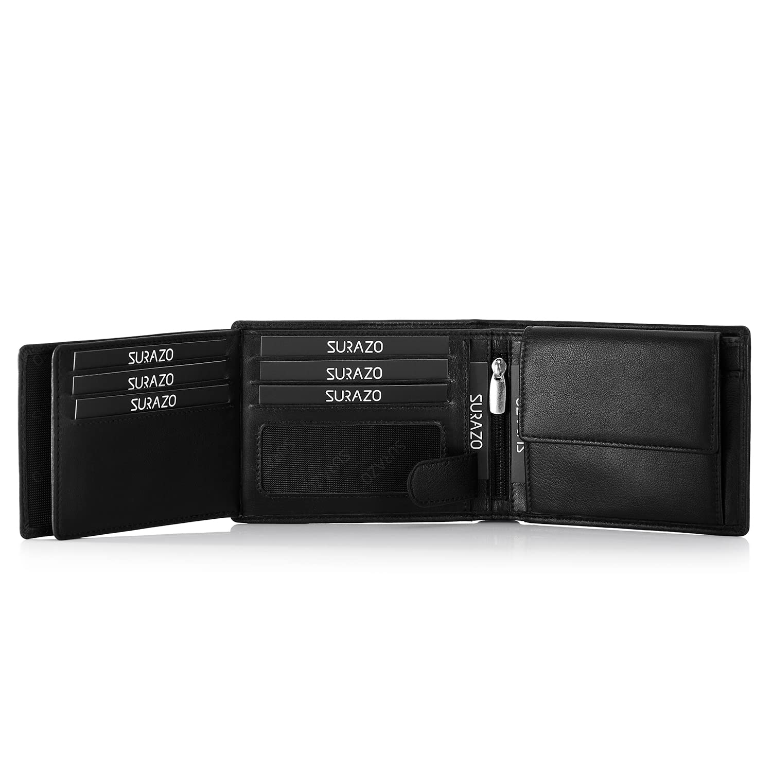 SURAZO Card_Case_Plus_Black, Travel Accessories-Bi-Fold