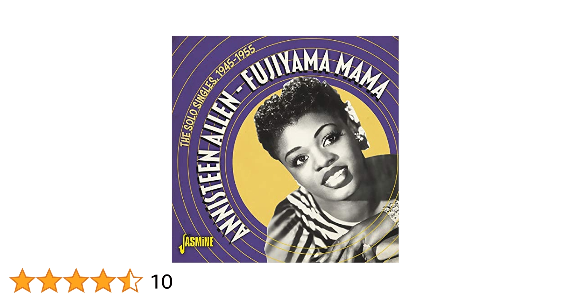 洋楽 Annisteen Allen - Fujiyama Mama 7inch Amazon.co.jp: Fujiyama Mama: ミュージック