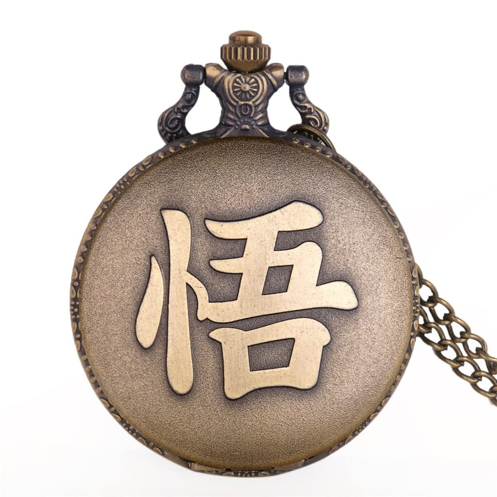 Pendentif montre de poche vintage à quartz pour afficher un style bohème au quotidien