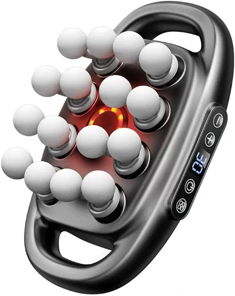 Amazon | Srarosai 筋膜リリース ガン 16個ヘッド ハンディガン