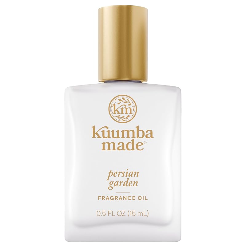 Kuumba Made Persian Garden Óleo de Fragrância em Roll-On, sem álcool, 15 mL