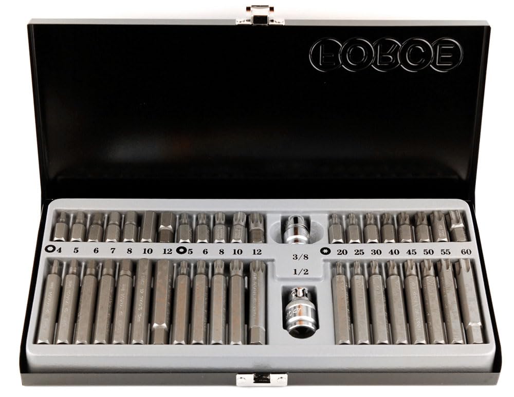 Coffret 51 Embrocs Longs 1/4 BGS 757 - Torx, 6 Pans, Robertson, Tri-Wing...