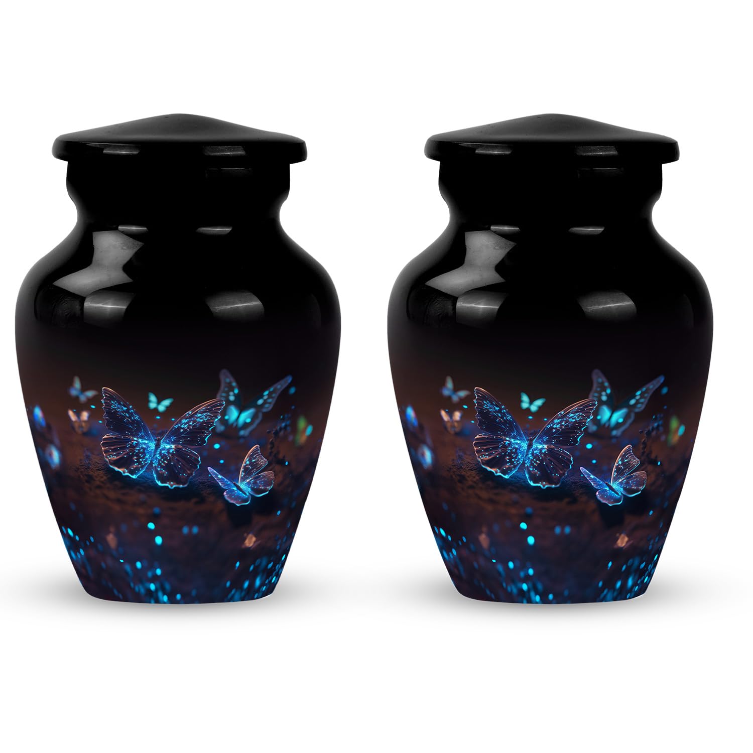 YATSKIAButterfly Memorial Urns for Human Ashes - Urns for Human Ashes Adult Man - Cremation Urns for Men - Urn Keepsakes for Ashes - Urns for Ashes Adult 3 Inch