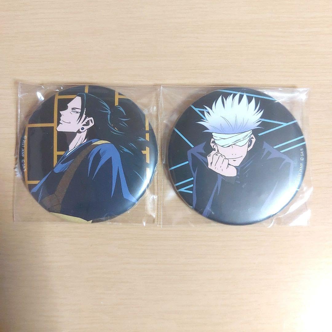 呪術廻戦0 五条悟 レトロアート 缶バッジ 呪術廻戦展 呪術廻戦0 レトロ