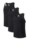 Men's Tank Top Bamboo Rayon Undershirts Tank Shirt Moisture-Wicking A-Shirt for Men, 3 or 5 Pack