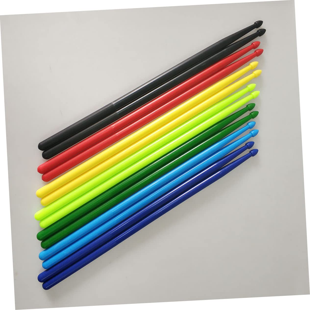 SUPVOX 7 Paia Bacchette per Batteria Set Impugnatura Confortevole e Senso del Peso 5a in Nylon per Casa e per Musicisti e Studenti