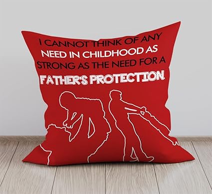 DreamVio Soft Fabric Cushion, Pillow for World's Best Dad,Pyare Papa,Gifts for Daddy,Grandpa on Birthday's & Father's Day Color : Red Size : 12 x 12 inch Design 56