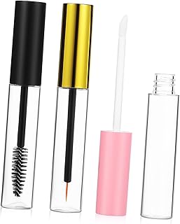 Tubo delineador de ojos, envases de brillo de...