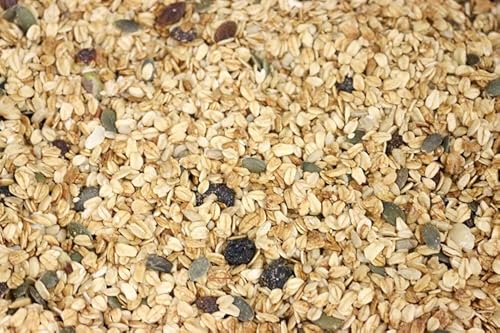 Wholefood Earth Organic Deluxe Muesli – A Blend of Flakes with Nuts, Seeds & Dried Fruit – 2 kg | GMO-Free | Vegan | High Fibre | Certified Organic