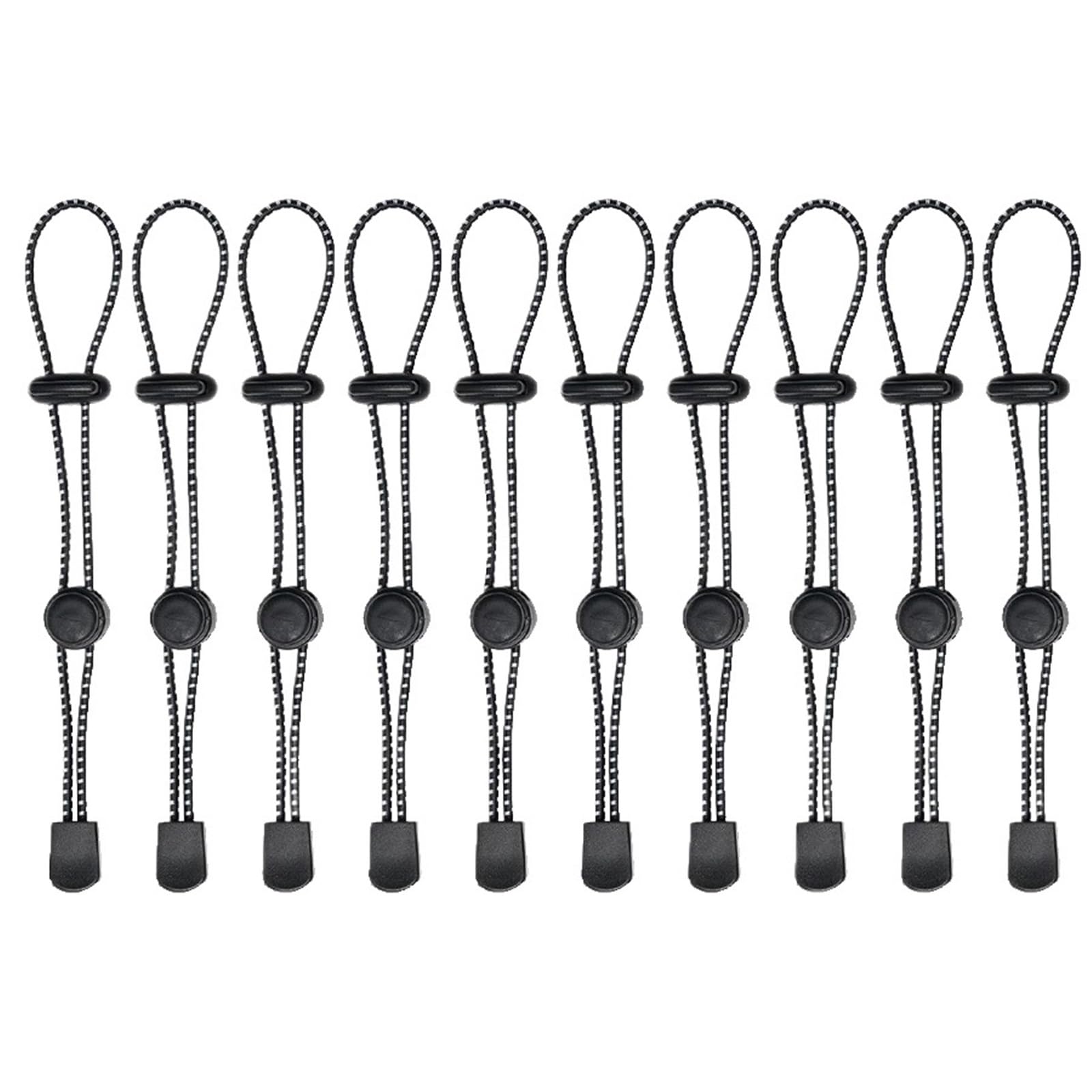 60 Pcs Backpack Bungee Cords with Buckle for Outdoor Hiking Gear