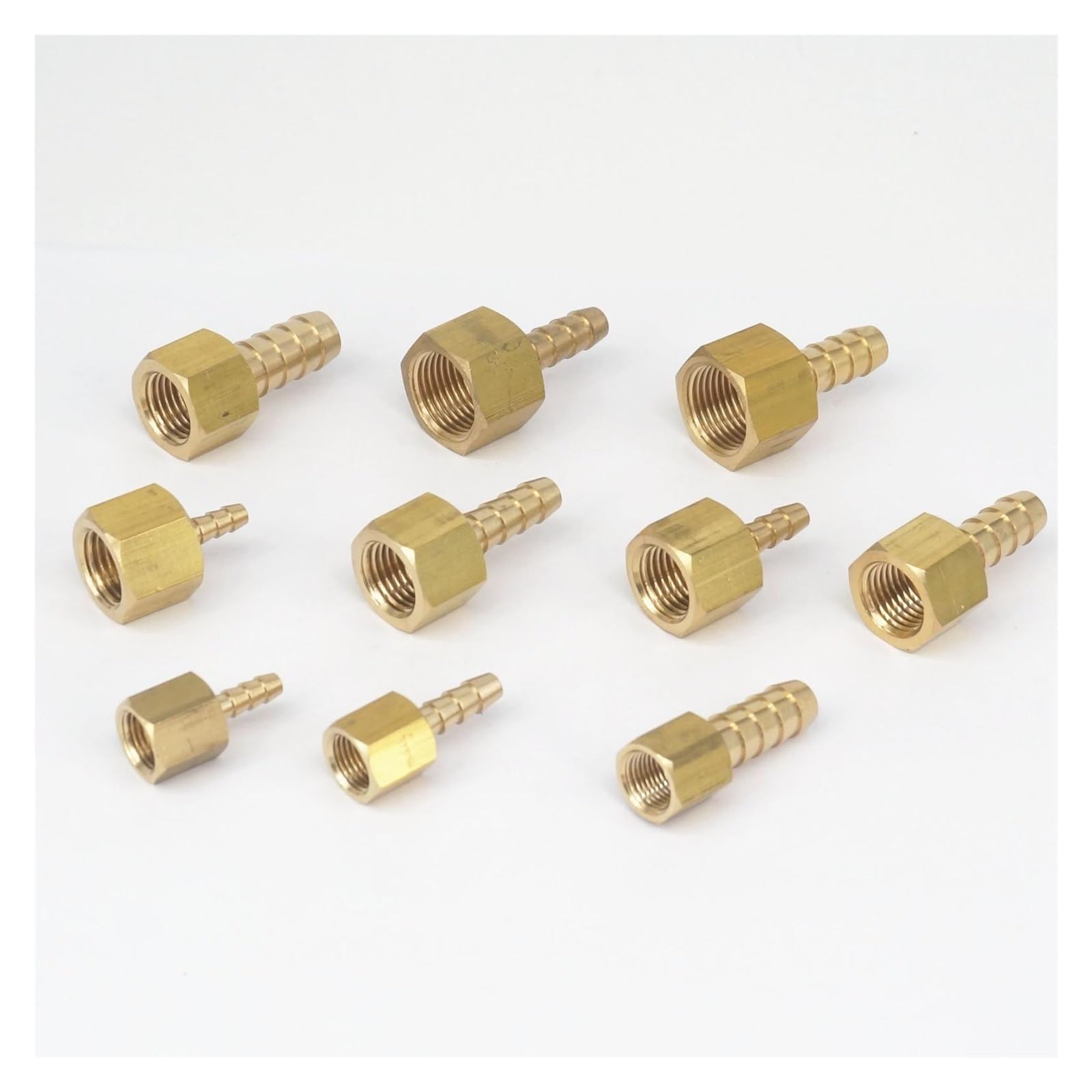 Messing-Adapter Für Schläuche - 1/8" Bis 3/8" NPT Gewinde, Perfekt Für Wasser- Und Luftleitungen