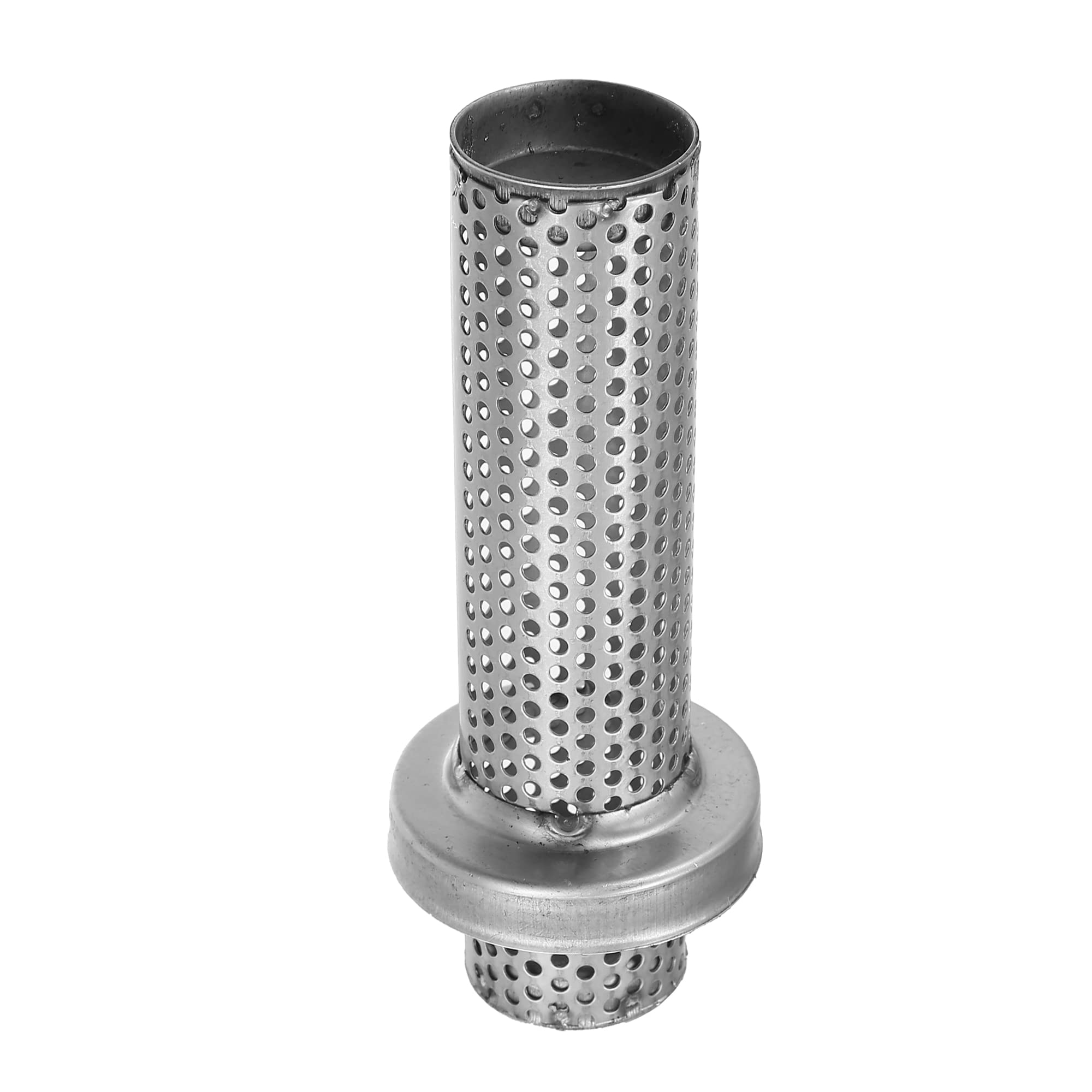 X AUTOHAUX Silenciador De Escape para Motocicleta Plateado 150X60.5Mm | Plateado, Acero Inoxidable, 150X60.5Mm, 37Mm De Diámetro Exterior, Extraíble, Fácil Colocación, Disminuye El Sonido