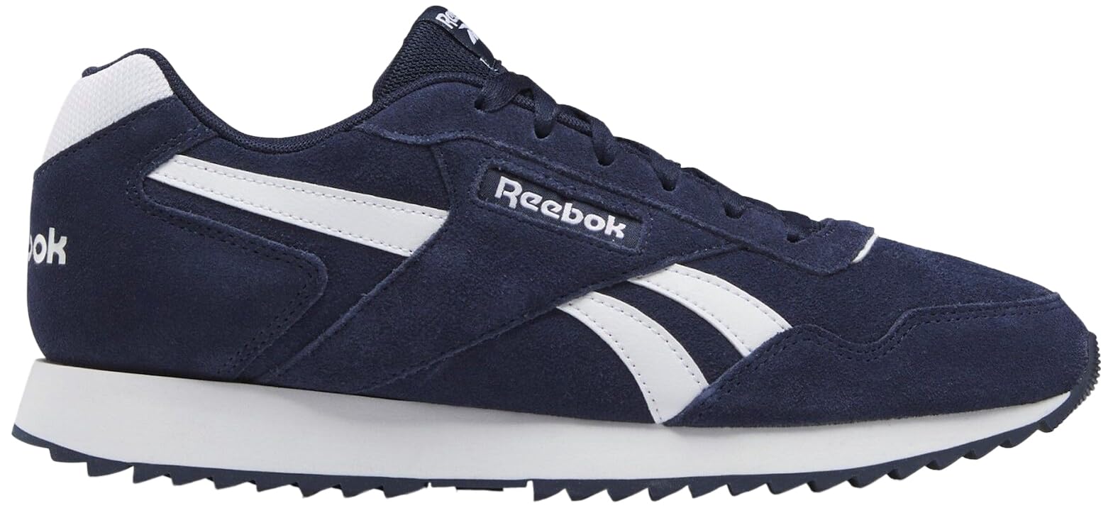 Reebok Men's Glide Ripple Sneaker, Vector Navy Ftwr White Vector Navy, 10 UK