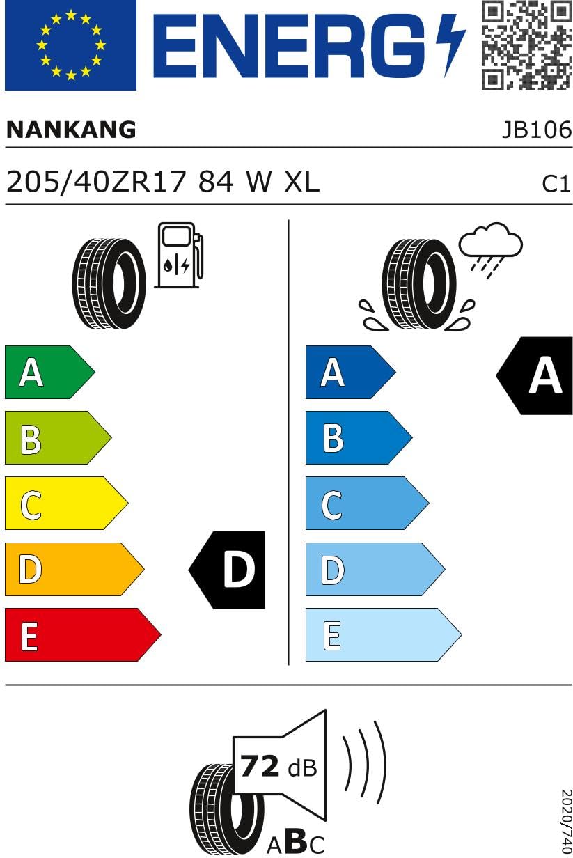 Ceys Neumático para Coche NS-20 Noble Sport 205/40ZR17