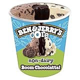 Ben & Jerry's Non-Dairy Boom Chocolatta Core Frozen Dessert Certified Vegan Pint 16 oz