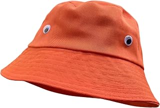Fisherman Hat Wiggly Eye Bucket Hat Fabric for Casual and Modern Looks for Men Women Music Festival Accessories Multicolor