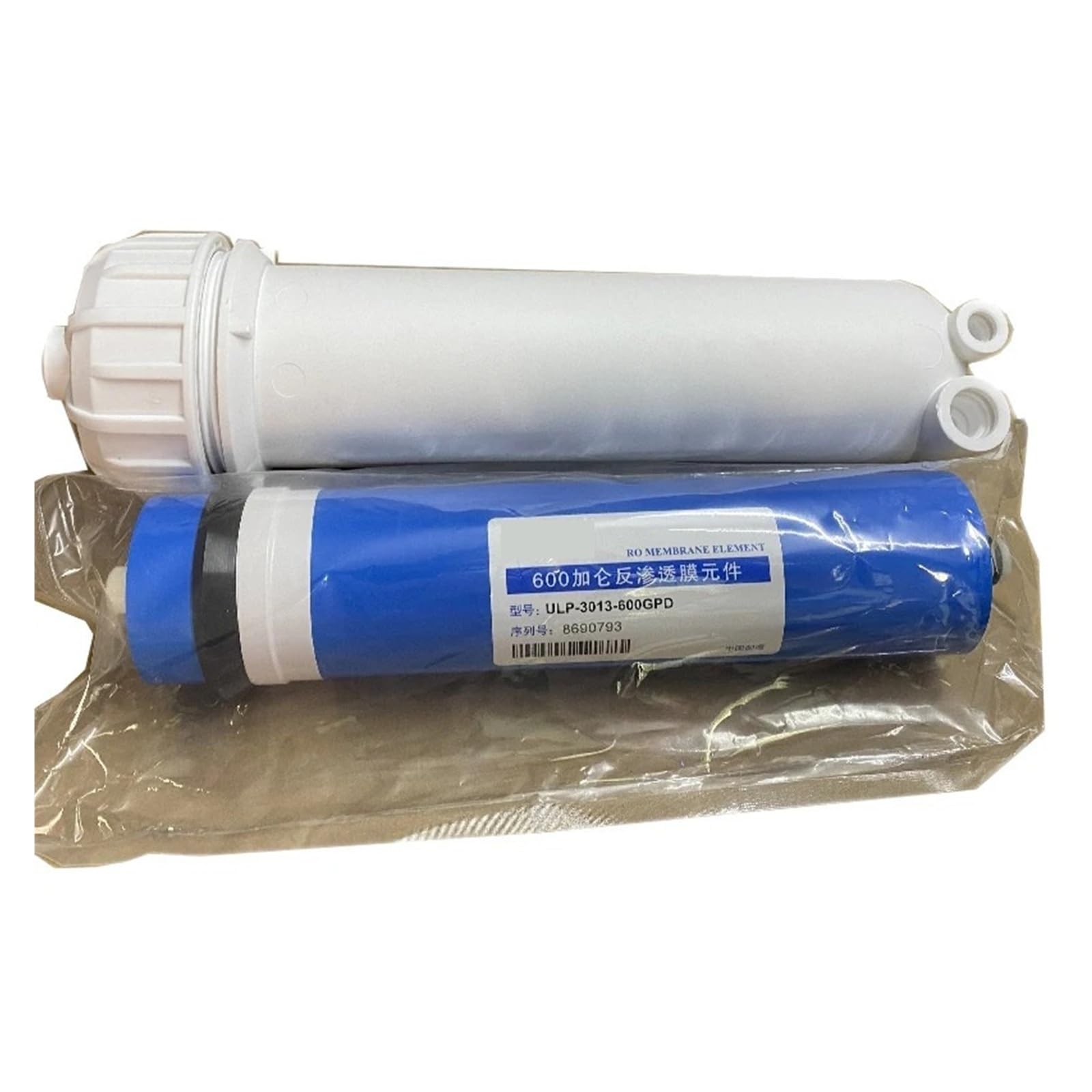 Sostituzione del filtro dell'acqua a membrana for osmosi inversa da 600 Gpd, cartuccia del filtro dell'acqua 3013-600, membrana RO con alloggiamento per sottolavello