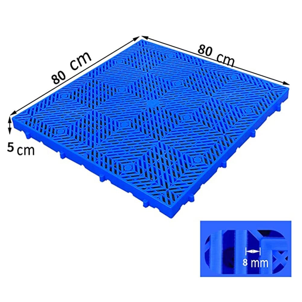 Pallet Plastica 30x30x5cm HDPE - Griglia Antiscivolo Per Magazzino O Garage - Foto 9