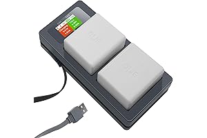 LCD Battery Charger for Arlo Pro 3/Pro 4/ Pro 5S 2K Arlo Ultra/Ultra 2 Camera.