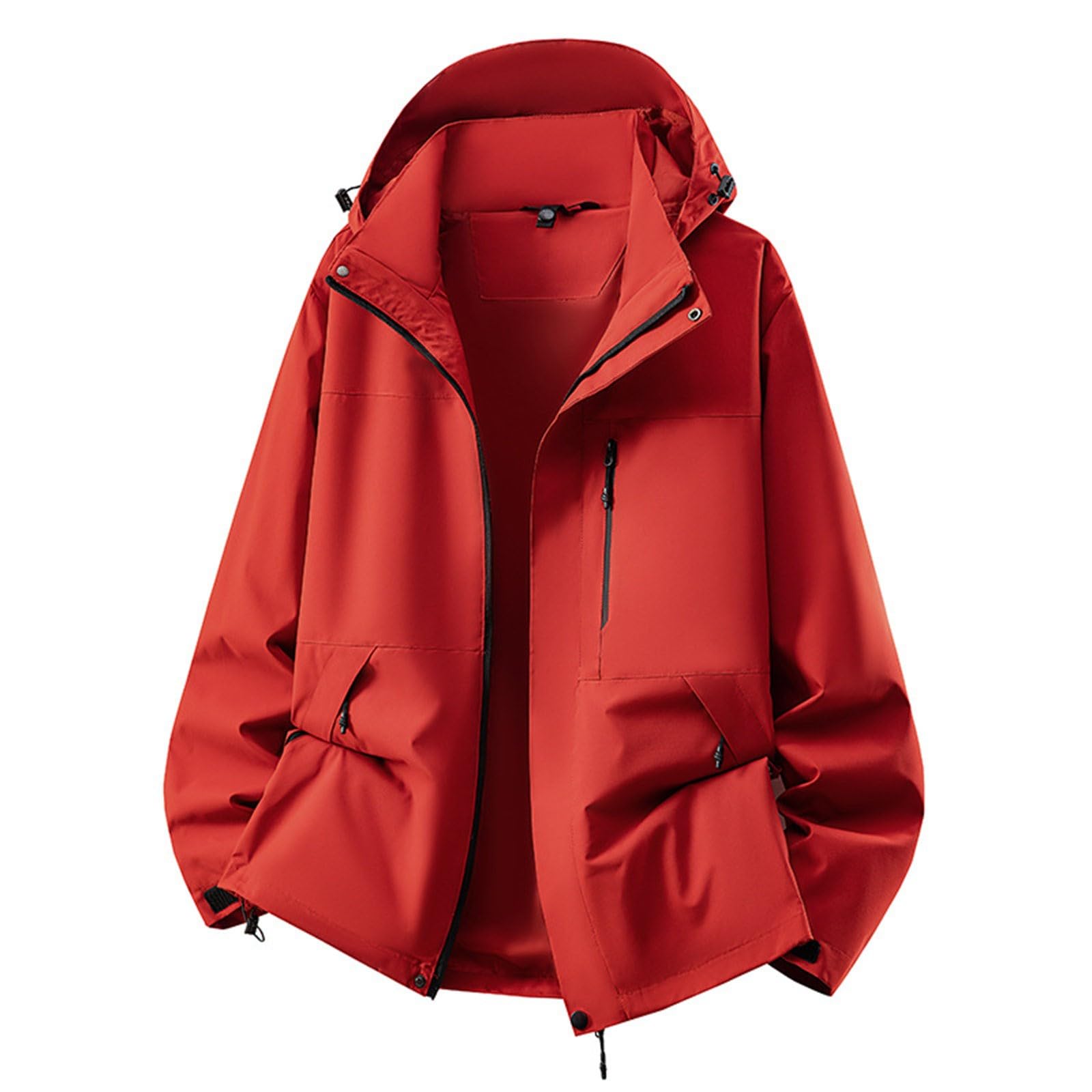 Chaqueta de verano para mujer softshell transpirable con cremallera completa 8