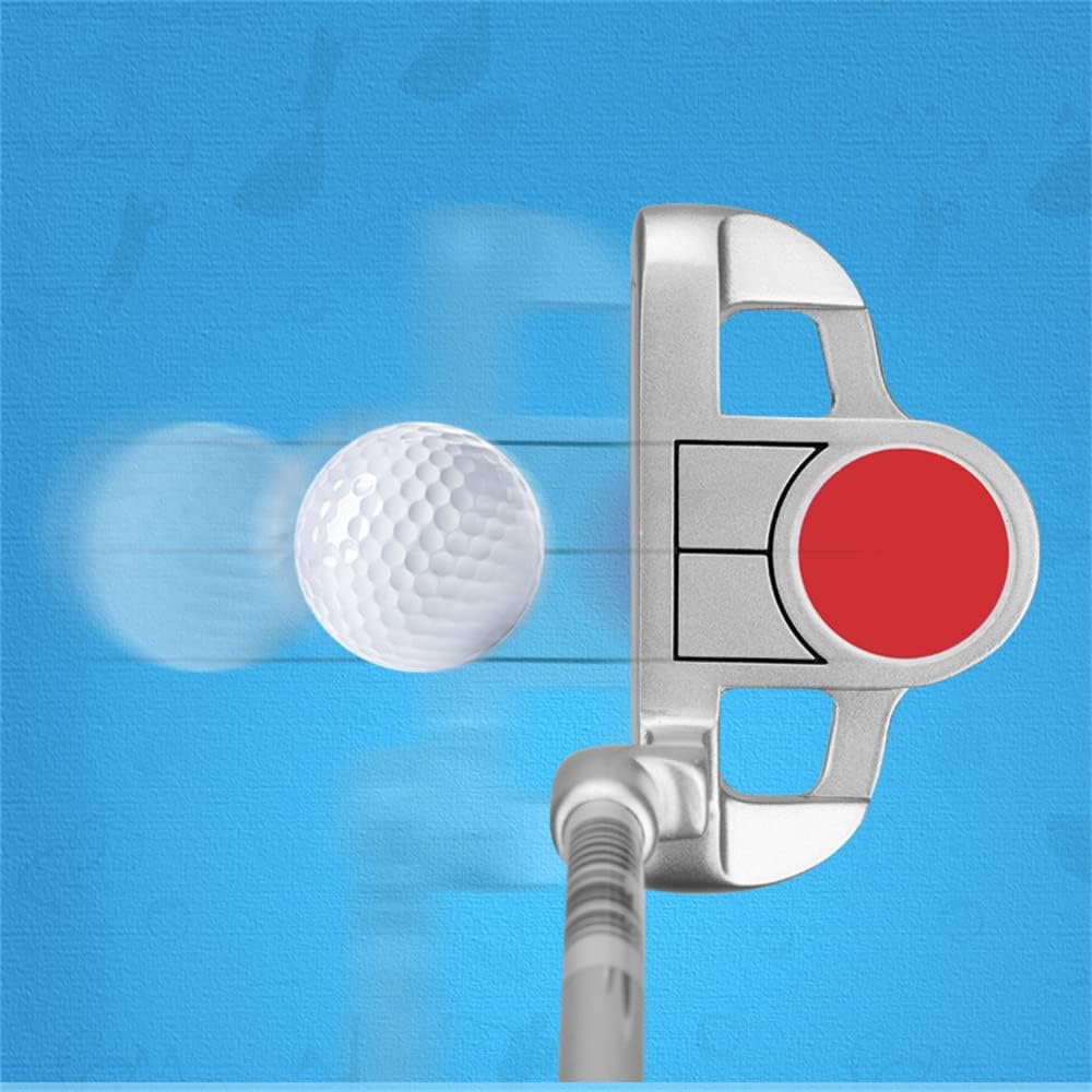 Golf Club Putter for Kids 3-12Y, Lightweight Golf Putter with Steel Shaft - Ideal Gift for Right Handed Junior Golfers (9-12Y(red))