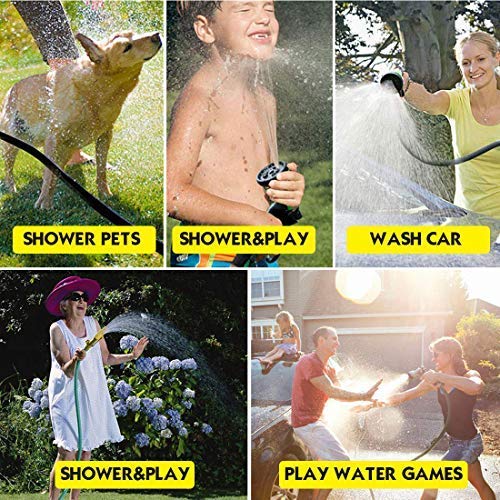 Mangueira de jardim expansível com mangueira de jardim de 15 m e mangueira de água flexível sem dobr