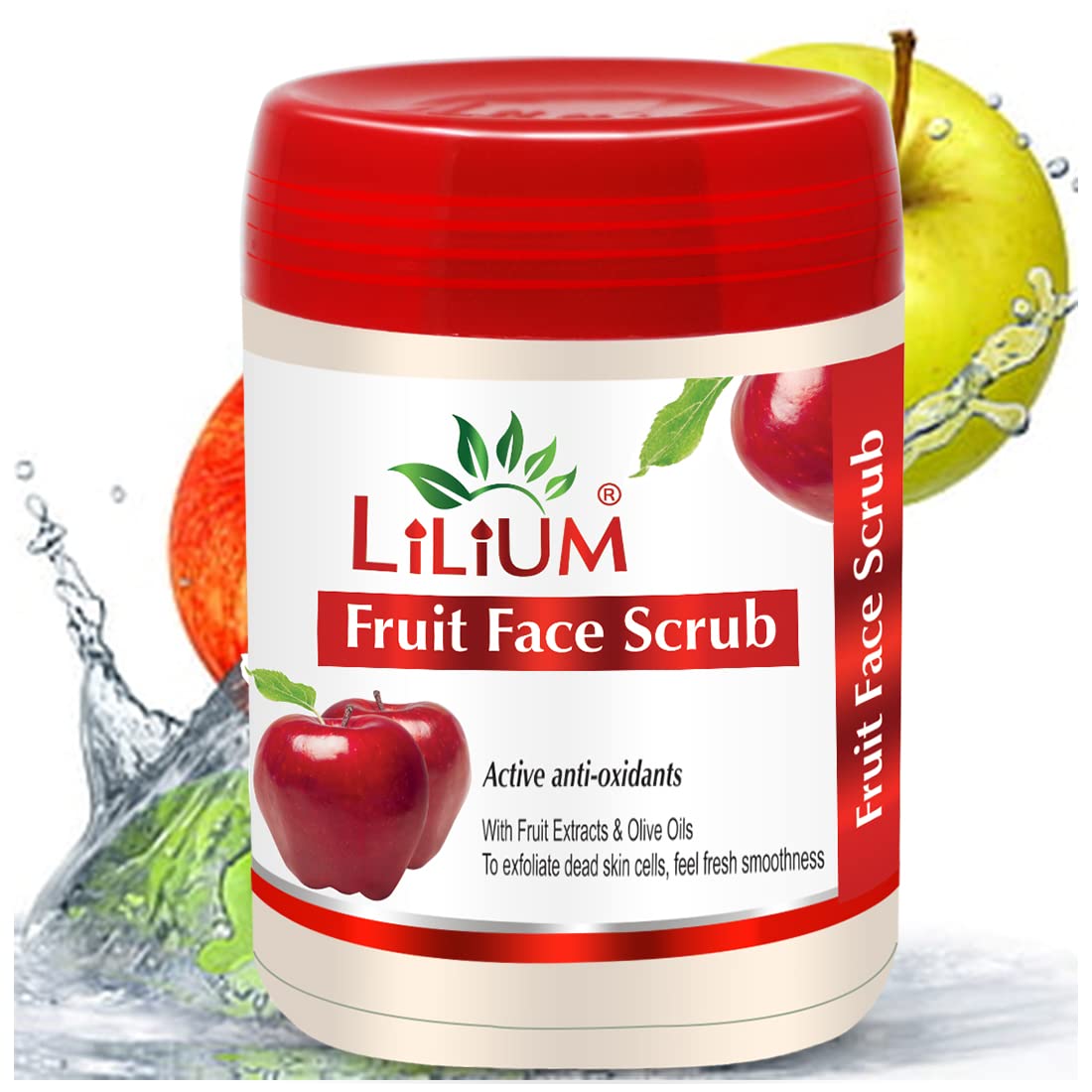 Buy Lilium Fruit Face Scrub Active AntiOxidants With Fruit Extracts