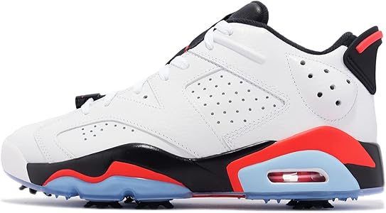 Amazon | [ナイキ] ジョーダン レトロ 6 ゴルフ ホワイト インフラ