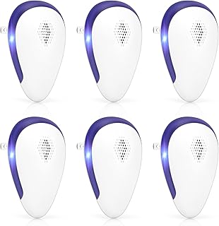 Sponsored Ad - Pest Repellent Ultrasonic Plug in, Electronic Pest Repeller 6 Packs , Pest Control Plug in, Bug Repellent I...