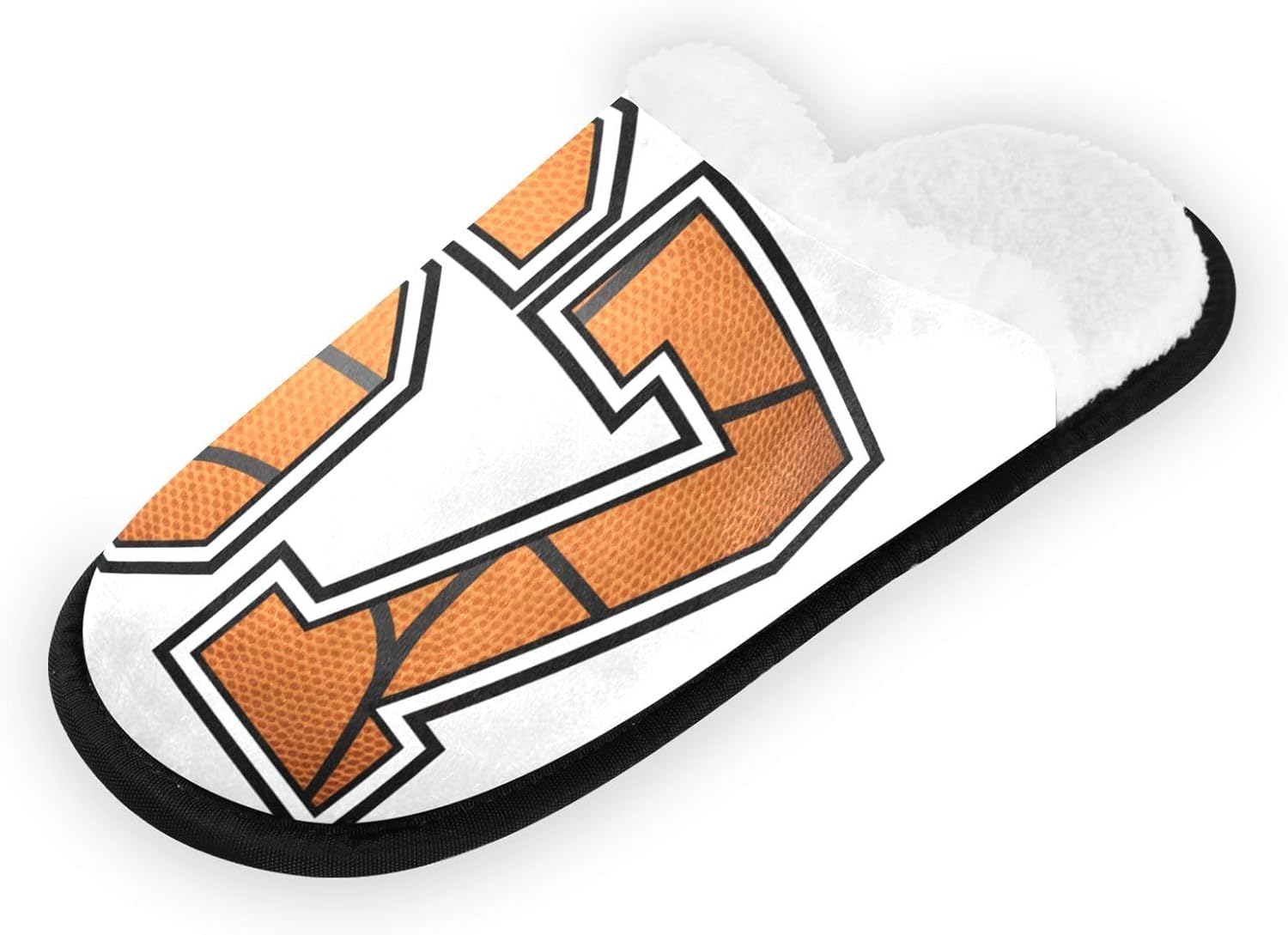 67 Basketball Cool Slippers for Women Men Non-Slip Soft Winter Indoor House Shoes Travel Slipper - Image 4