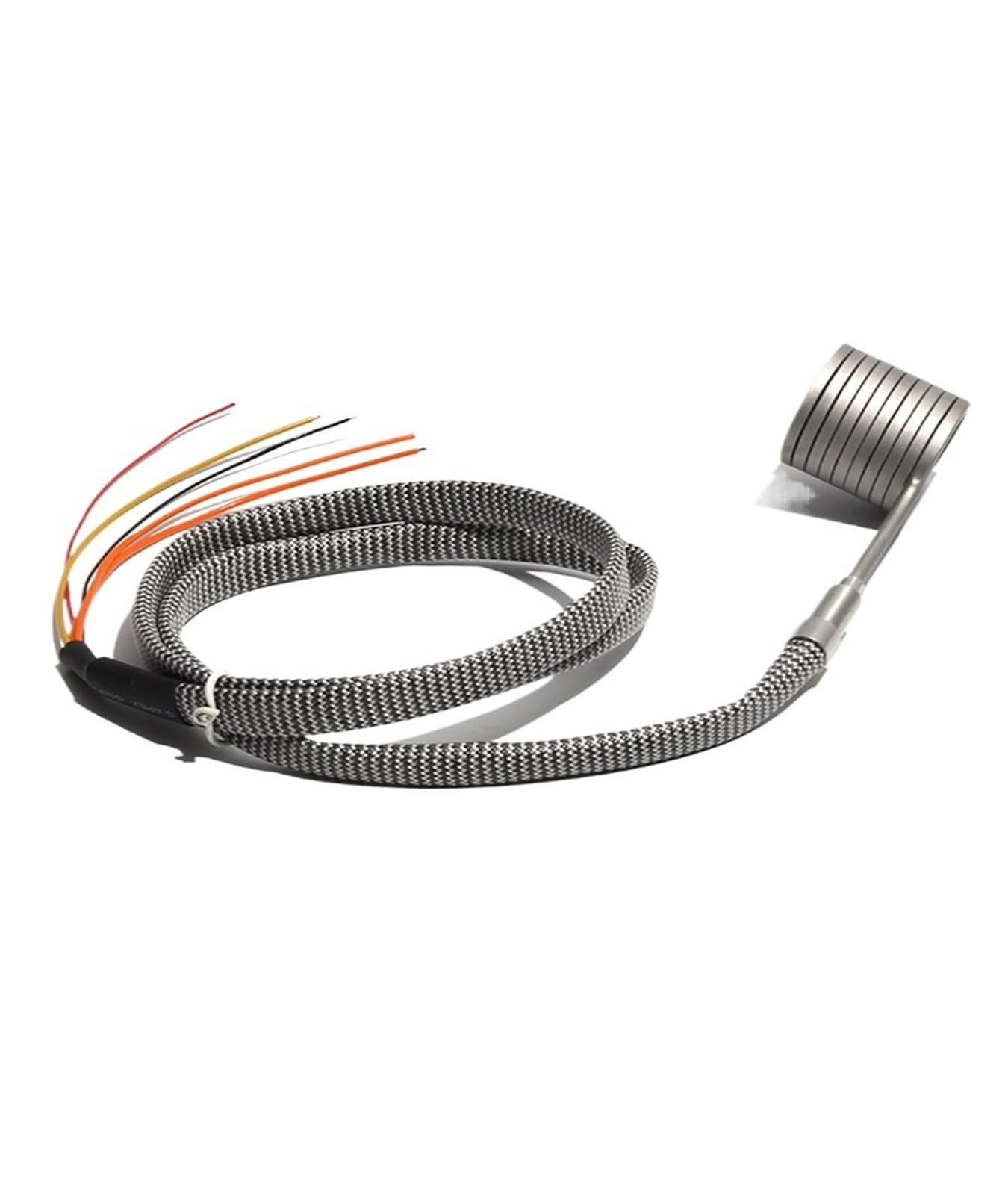 FXFBRTRWN 220V 20x25/30/35/40/50mm Electric Hot Runner Spiral Coil Band Heaters with K Thermocouple(3.5x3.5mm-550W 20x40mm(IDxH))