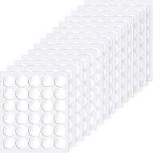 Poster Putty, 420 Pcs 20mm/0.79" Sticky Tack, Double Sided Removable Clear Mounting Round Reusable Adhesive Tacky Dots Transparent Tack Stickers Glue Tape for Wall Hanging Pictures, Decoration