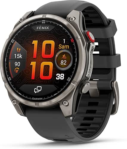 Garmin fēnix® 8 Pro, 47mm AMOLED - Montre connectée GPS