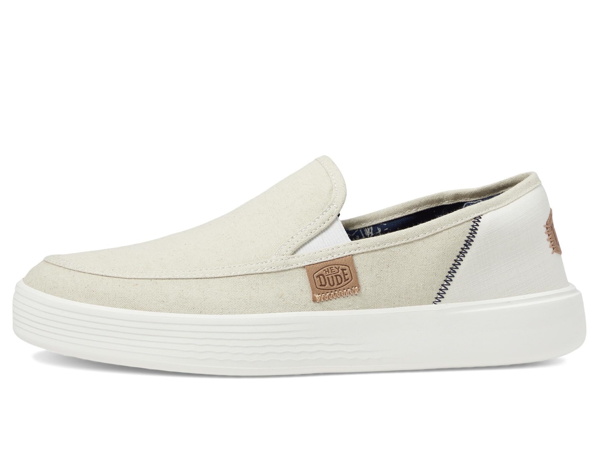 Hey Dude Sunapee Men's Slip-On Shoes - Lightweight Mesh Comfort Casual Sneakers