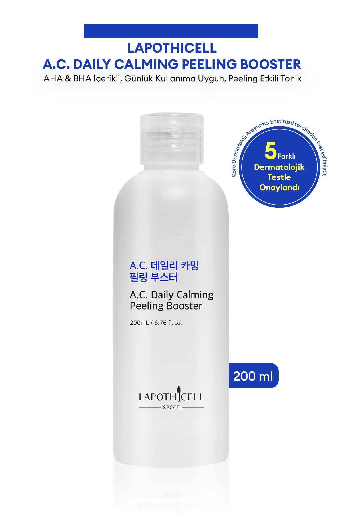 MISSHA Aha İçerikli Peeling Etkili Tonik Lapothıcell A C Daily Calming Booster