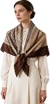 41" Large Square Scarf Hairscarf Fashion Scarves Hair Wrapping Scarfs Night Sleeping Headscarf for Women B06