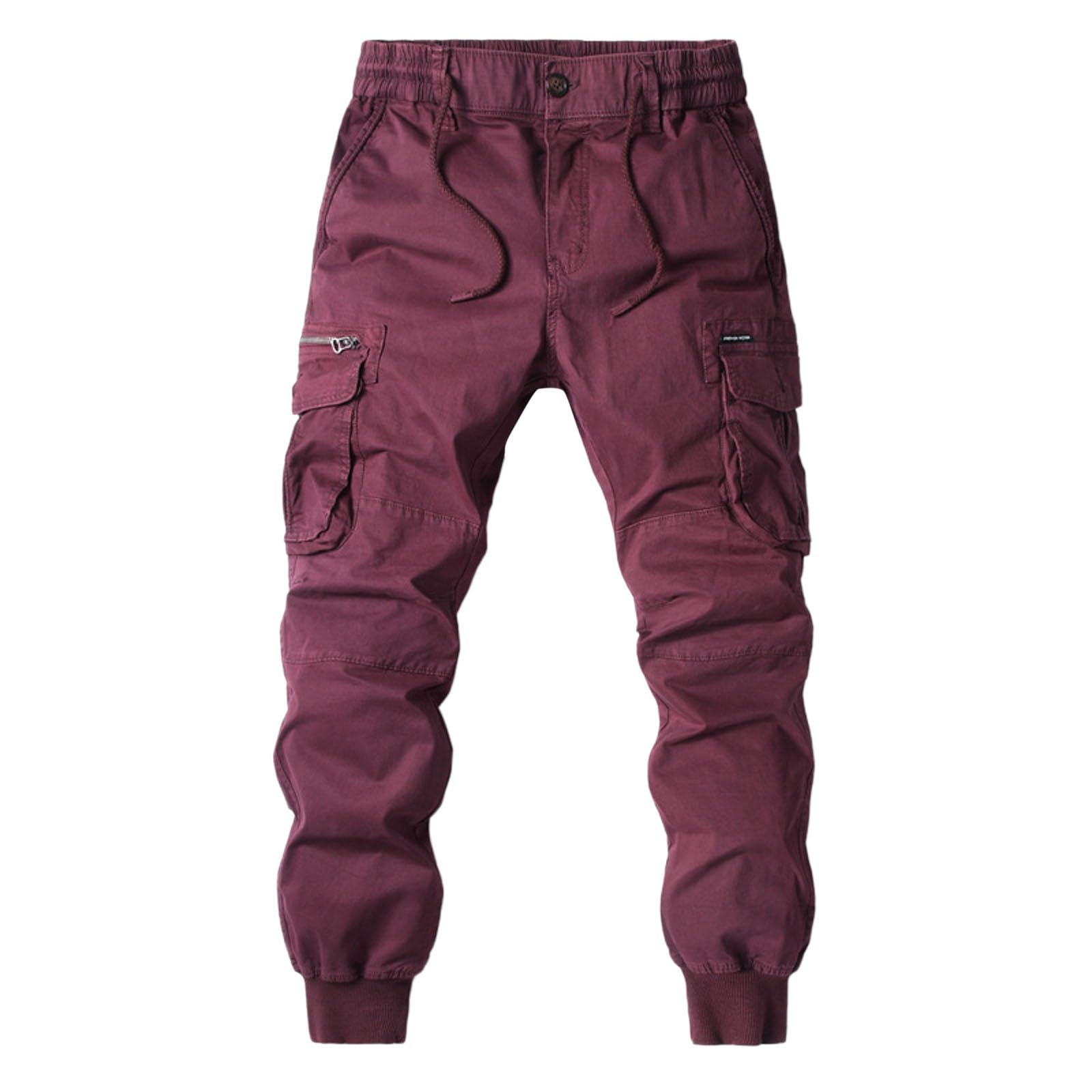 Generisch Pantaloni da donna casual tuta in colori alla moda per pantaloni taglie forti per uomini e donne