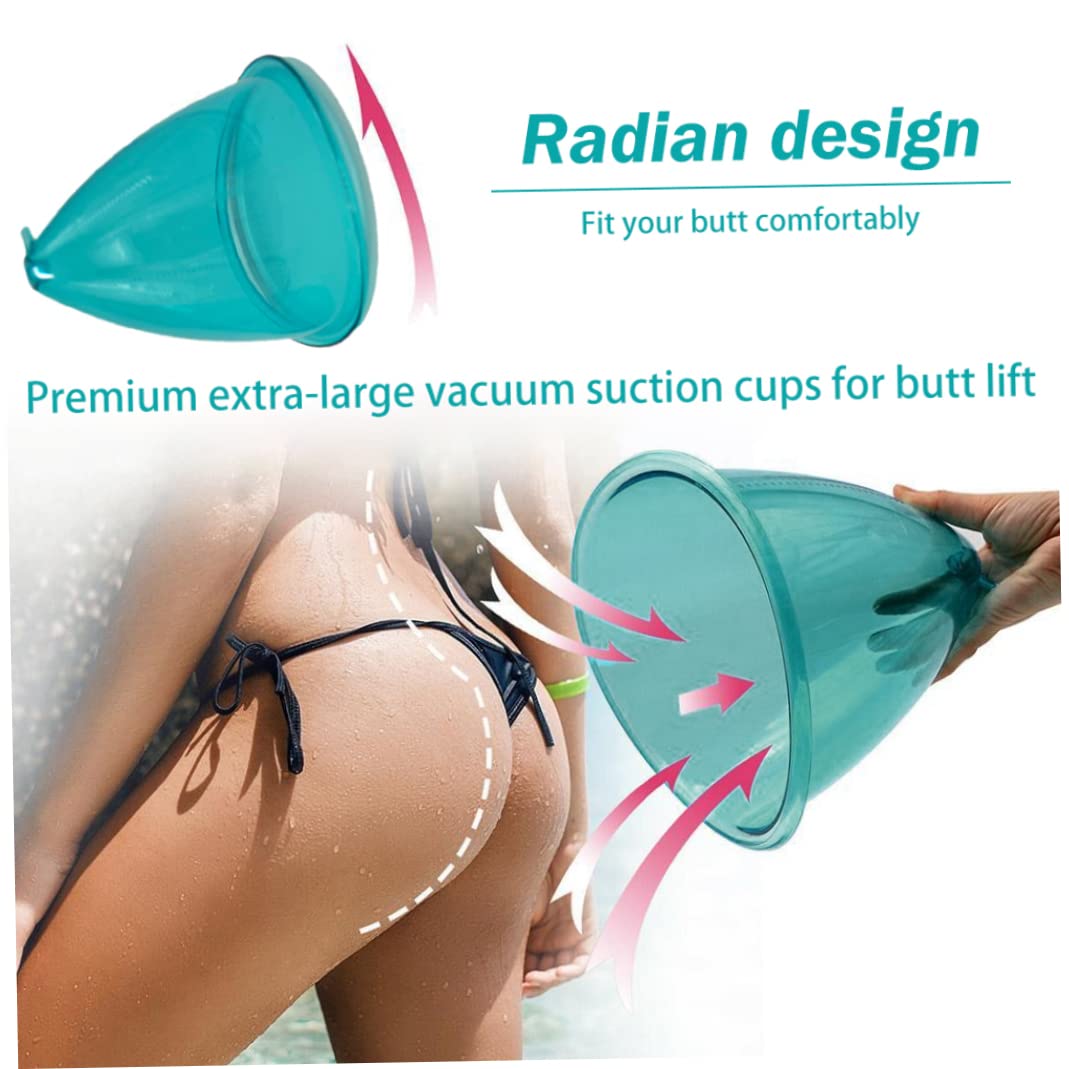 2 pièces d'aspiration sous vide pour les fesses, ventouses de Massage sous vide, dispositif de levage des hanches, tasse Massage