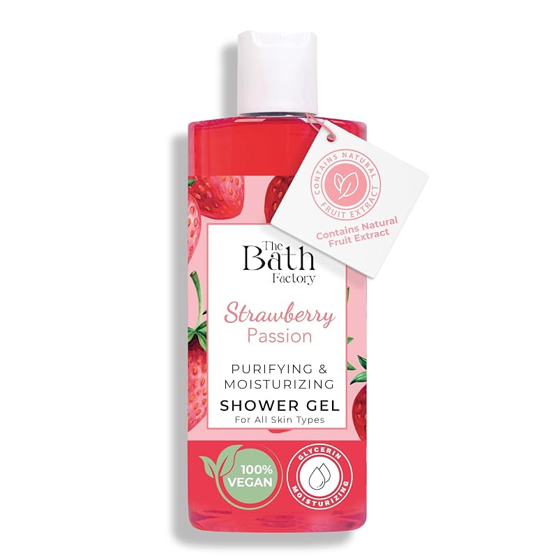 Gel de banho Strawberry Passion, 400 mL