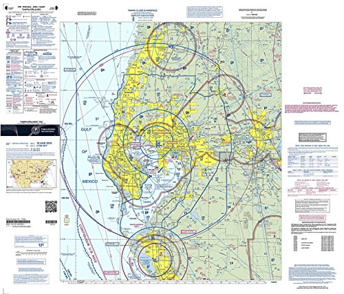 Mapa VFR TAC Tampa/Orlando edición actual