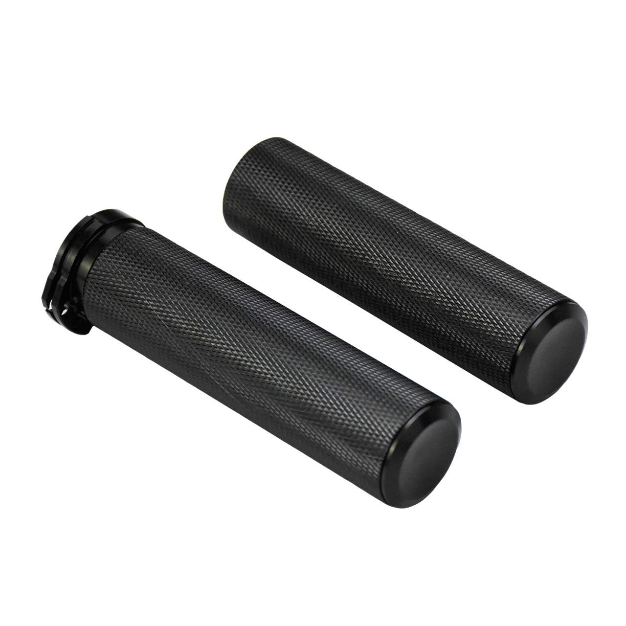 HDBUBALUS Motorbike 1" Handlebar Hand Grip for Harley Touring Sportster Dyna Softail V-Rod