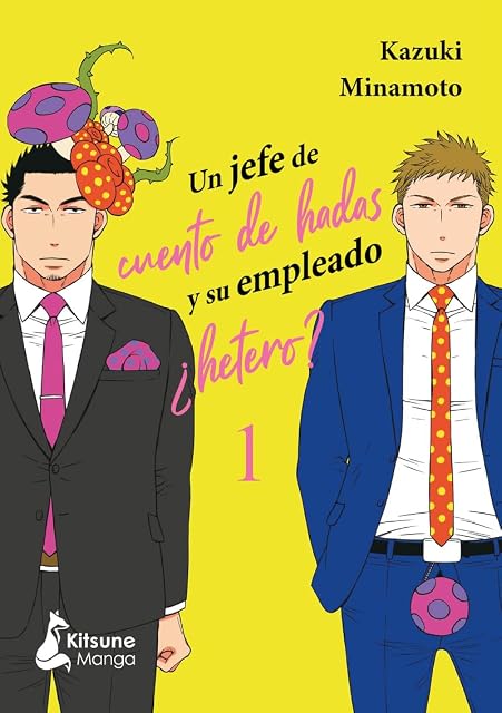 Portada de Un jefe de cuento de hadas y su empleado ¿hetero? 1