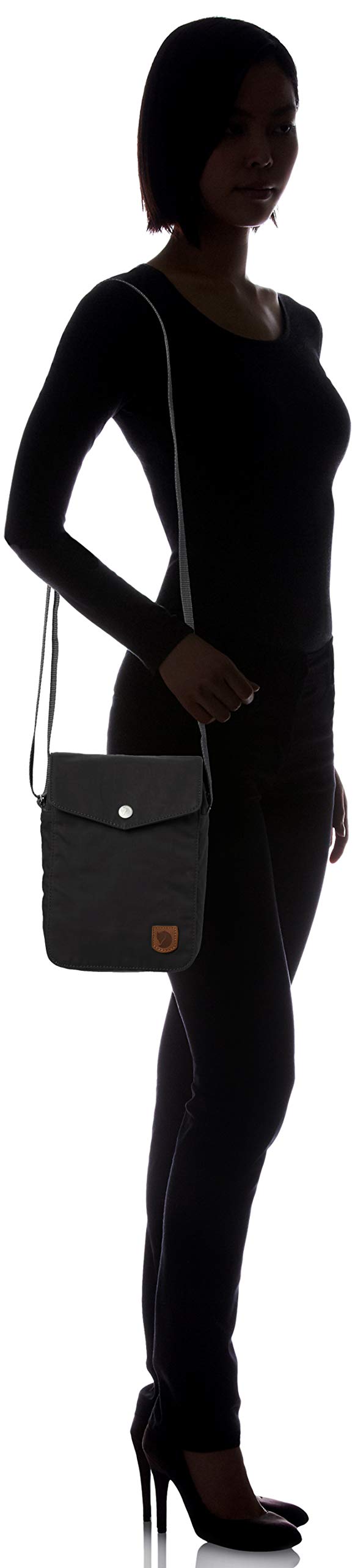 Fjällräven GREENLAND POCKET, schwarz(black (550)), Gr. -, 22 x 16 x 5 cm, 1 L