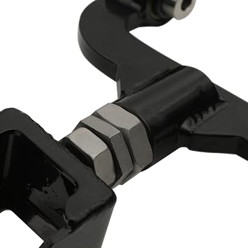 Black Adjustable Rear Upper Control Arms Compatible with Mazda MX5 MX-5 Miata NA MK1 / NB MK2 1.6 1.8 1989-2001