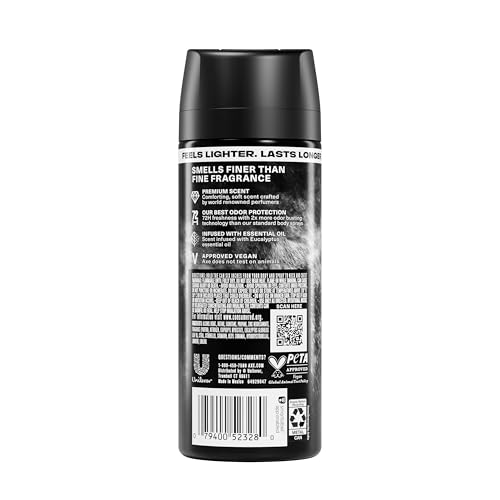 Image of AXE Fine Fragrance Collection Body Spray Pure Coconut 72 Hour Freshness Aluminum Free 2.9 oz