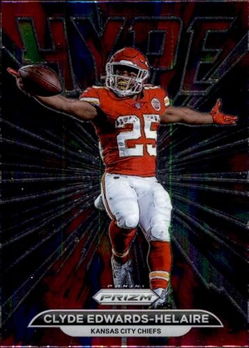 2021 Panini Prizm Hype #13 Clyde Edwards-Helaire Kansas City Chiefs NFL Football Trading Card