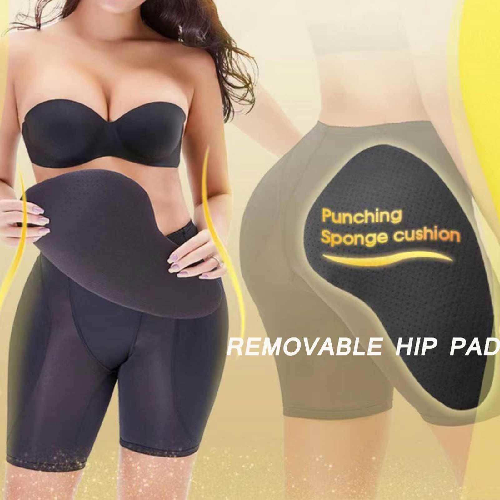 TTDGYYXW Biancheria Intima Modellante per Il Controllo della Pancia, Imbottitura per i Glutei, Taglie Forti, Modellante per Il Sollevamento dei Glutei, Beige Medio